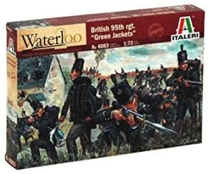 ITA6083 - WATERLOO (200 Jahre) 95. rgt. Lackierbare grüne Jacken
