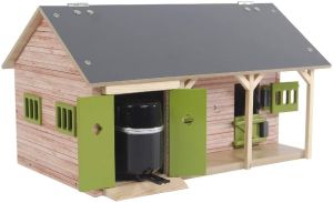 KID610249 - Stall mit 2 Boxen für Pferde und Schuppen