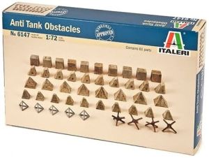 ITA6147 - Panzerhindernisse zum Zusammenbauen und Bemalen