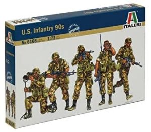ITA6168 - Amerikanische Infanterie 90er Jahre zum Anmalen