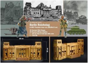 ITA6195 - Kampf um den Reichstag 1945 – Kampfset zum Zusammenbauen und Bemalen