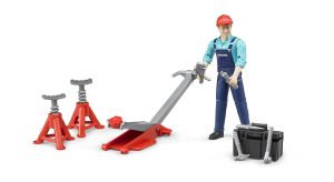 BRU62100 - Mechaniker Mit Werkstattwerkzeug Maßstab: 1/16