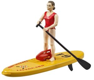 BRU62785 - Rettungsschwimmer mit Paddel und Zubehör