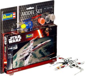 REV63601 - Model Set X-wing Fighter STAR WARS mit Lackierung zum Zusammenbauen
