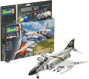 REV63941 - Modellbausatz F-4J Phantom II mit Bemalung zum Zusammenbauen