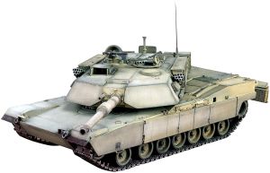 ITA6438 - ABRAMS M1 A1 HI Tank zum Zusammenbauen und Lackieren