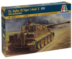 ITA6507 - Panzer Pz.Kpfw.VI Tiger I Ausf.E mittlere Produktion zum Zusammenbauen