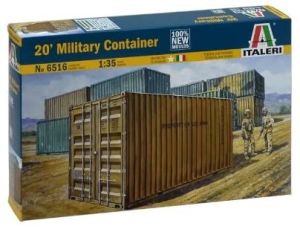 ITA6516 - 20-Fuß-Militärcontainer zum Lackieren