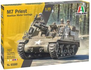 ITA6580 - M7 Priesterpanzer zum Zusammenbauen und Lackieren
