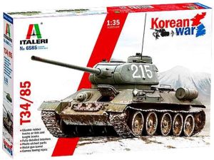 ITA6585 - Panzer T-34/85 Koreakrieg zum Zusammenbauen und Lackieren