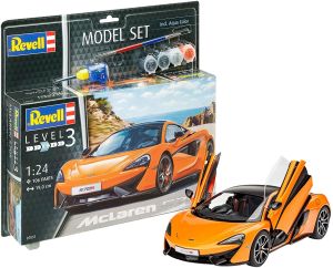 REV67051 - McLAREN 570S Modellbausatz mit Lackierung zum Zusammenbauen