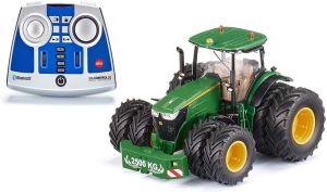 SIK6736 - JOHN DEERE 7290R Zwillingsräder Funkferngesteuert mit Bluetooth-Fernbedienung.