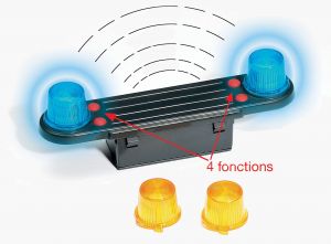 BRU2801 - Signalfeuer mit Soundeffekten für BRUDER Artikel Maßstab: 1/16