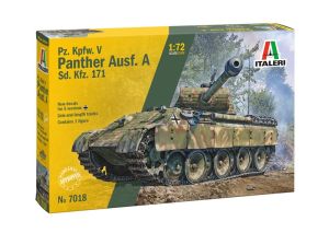 ITA7018 - Panzer PANTHER V Pz.Kpfw. A sd zum Zusammenbau und zum Lackieren