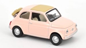 NOREV771205 - FIAT 500 F 1965 Pastellrosa - Düsenauto