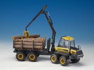 EMEK77600 - PONSSE Elephant Forstmaschine mit Ladearm und Anhänger