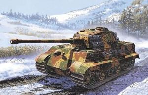 ITA7004 - Königstiger-Panzer zum Zusammenbauen und Lackieren