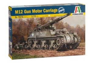 ITA7076 - M-12 GMC-Tank zum Zusammenbauen und Lackieren