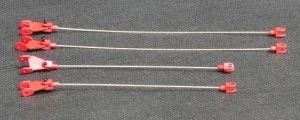 YCC783C-6 - Pfeil-Metallkabel für LG 1550 Rot RAL3000
