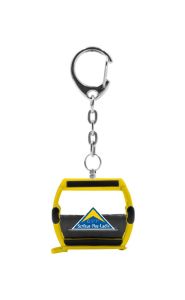 JC80138 - Schlüsselanhänger OMEGA-Gondelbahn gelb - SFL