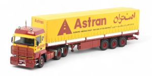 TEK86513 - FORD Transcontinental 4x2 mit 3-Achs-Curtainsider-Anhänger ASTRAN
