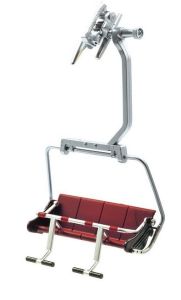 JC87050 - Roter 4er-Sessellift
