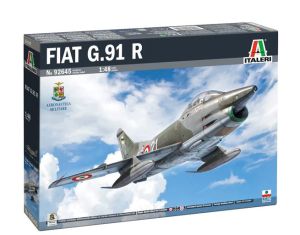 ITA92645 - FIAT G.91 R Aufklärungsflugzeug zum Zusammenbauen und Bemalen