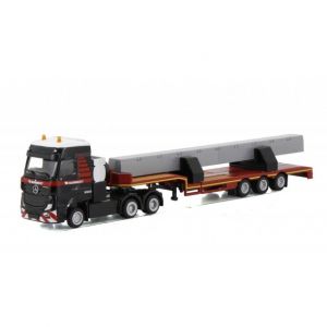 WSI900036 - MERCEDES ACTROS 6x4 mit ausziehbarer Ladefläche 3 Achsen MAMMOET