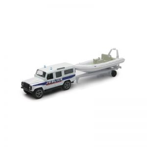 NEW19915E - Polizei 4x4 und Bootsset