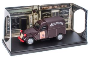 ATL2428402 - CITROEN 2 CV Lebensmitteltransporter Felix Potin ohne Figur aus der Serie Kleingeräte für Handwerker und Gewerbetreibende