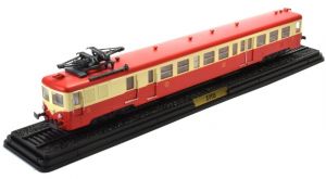 ATL2434001 - Triebwagen Typ Z-7125 SNCF 1. und 2. Klasse rot und creme aus der Serie Les Autophériques des Réseaux Français Maschine ohne Funktion