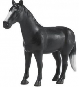 BRU2306NOIR - Schwarzes Pferd Maßstab: 1/16
