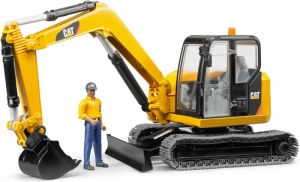 BRU2466 - Raupen-Minibagger CATERPILLAR mit Charakter Maßstab: 1/16