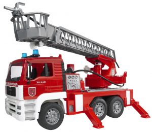 BRU2771 - MAN 6x4 Feuerwehrauto mit großem Maßstab Maßstab: 1/16