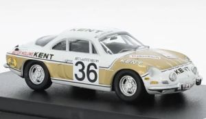 TRORRBE40 - RENAULT-ALPINE A110 #36 Ypern-Rallye 1972 Freddy VANDECAVEYE / Willy PLAS
