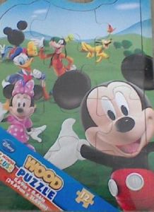 CARG36668-2 - 12-teiliges Puzzle MICKEYS HAUS