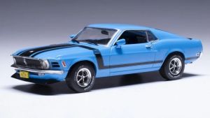 IXOCLC569 - FORD Mustang Boss 302 1970 Blau
