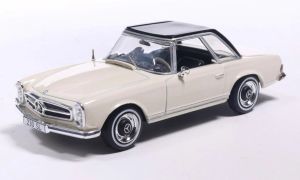 IXOCLC617N.22 - MERCEDES-BENZ 230SL HardTop 1964 Metallic Beige und Schwarz
