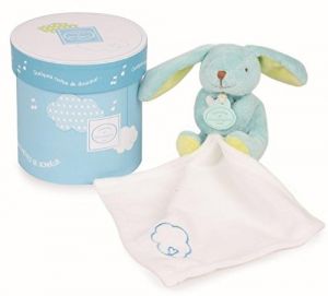 DC2810BLEUM - Vol au Vent Spieluhr - Mint Blue Rabbit