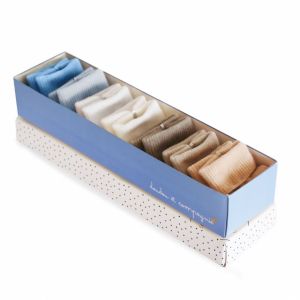 DC3701 - Wöchentlicher Sockenplaner - Taupe und Blau