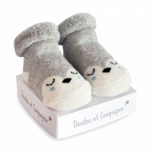 DC3706-04 - Babysocke für Babys - Grau