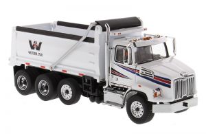 DCM71034 - WESTERN STAR 4700SB 4-Achs-Kipper Weiß