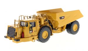 DCM85516 - Dumper CATERPILLAR AD60 Tunnelbohrmaschine mit Fahrer und Metallkasten Funktionsbeleuchtung