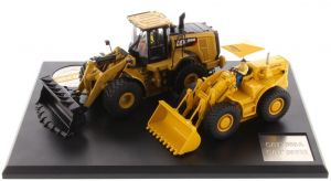 DCM85558 - Set Evolution Series: zwei CATERPILLAR Lader der 966A und 966M