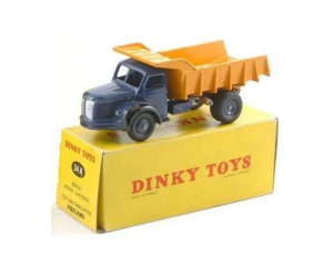 DIN34A - BERLIET 4x2 Transporter Blau und Gelb – ATLAS Edition