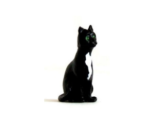 WMA4 - Sitzende Katze - In Miniatur