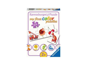 RAV03007 - Meine ersten Puzzles - 6 Puzzles 4 Teile - Alle meine Farben
