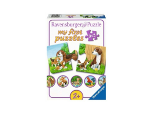 RAV05072 - Meine ersten Puzzles - 9 2-teilige Puzzles - Nutztierfamilien