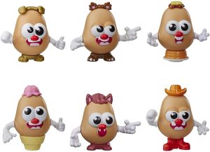 HASE9222 - 6 Figuren Mr. Kartoffel Mystery
