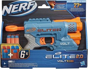 HASE9952 - NERF Elite 2;0 Volt SD-1 Pistole mit Lichtstrahl und Pfeilen